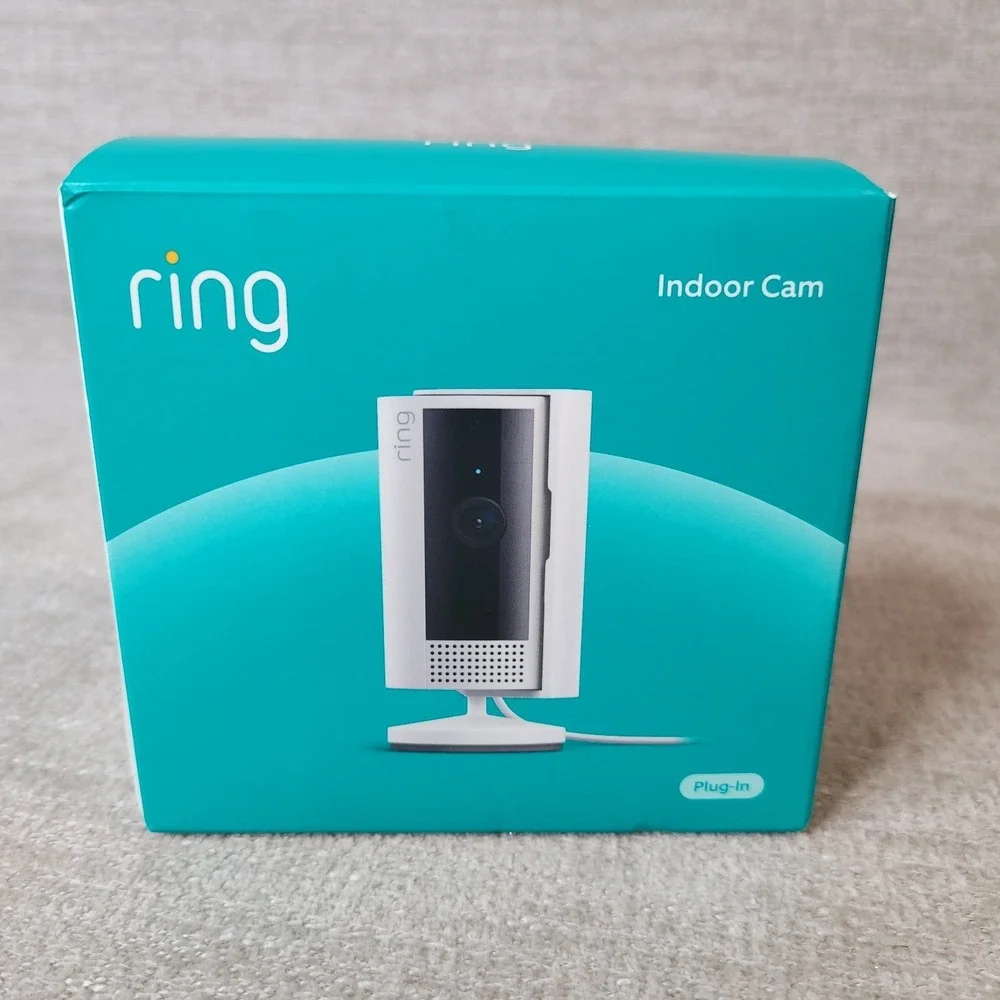 Ring Indoor Cam 2nd Gen Plug-In 1080p HD WiFi Security Camera New in Box